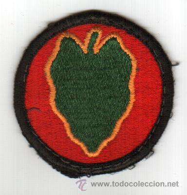 Military Antiques: PARCHE USA - US ARMY - 24TH INFANTRY DIVISION - 28 DIVISION DE INFANTERIA