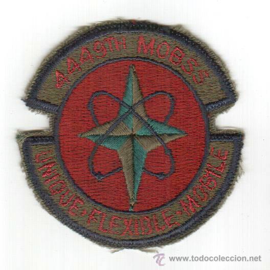 Militaria: PARCHE USA  - 4449TH MOBSS