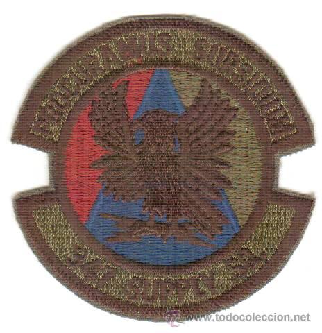 Militaria: PARCHE USA  - USAF - 347 SUPPLY SQ.