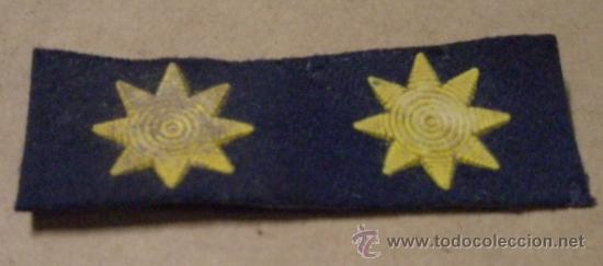 Militaria: Tira con dos estrellas - Foto 1