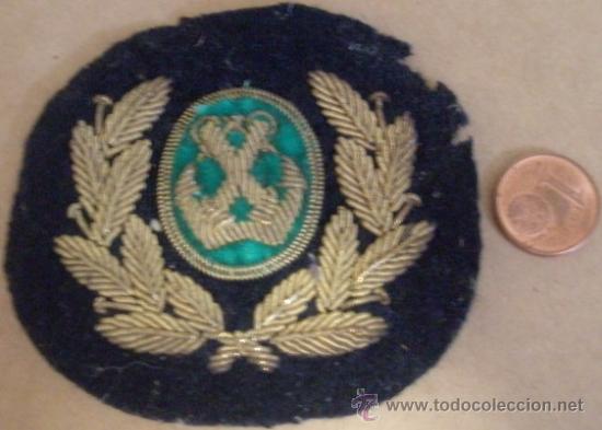 Militaria: Galleta de gorra de plato - Foto 1