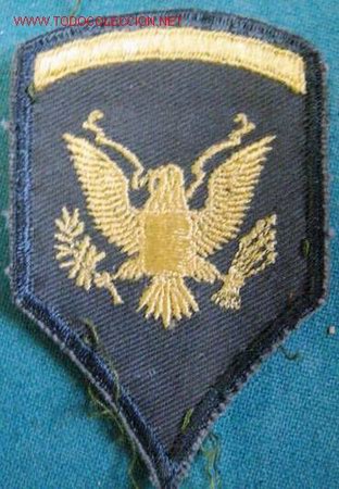 Militaria: Parche de tela. - Foto 1
