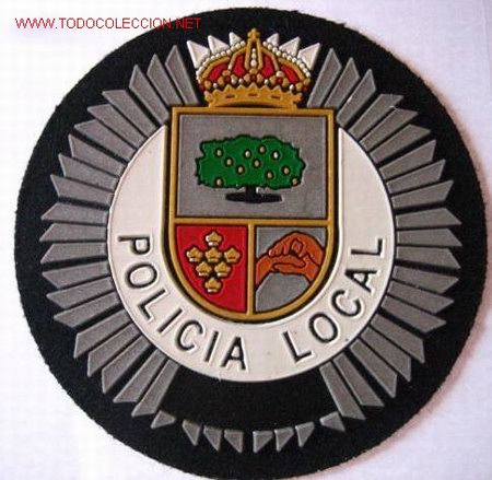 Militaria: Parche de polic&iacute;a local de Santomera. - Foto 1