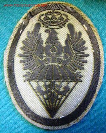 Militaria: Parche de faena de paracas. - Foto 1