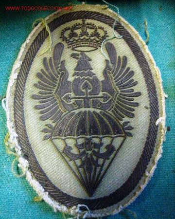 Militaria: Parche de faena de paracas. - Foto 1