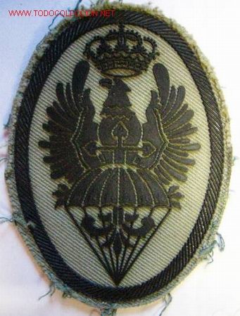 Militaria: Parche de paseo de paracas. - Foto 1