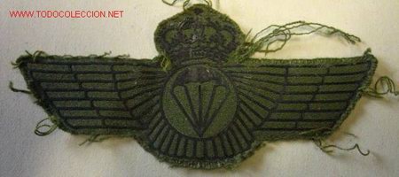 Militaria: Parche de faena de paracas. - Foto 1