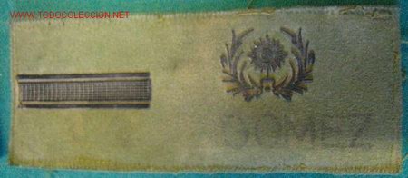 Militaria: Parche de pecho. - Foto 1