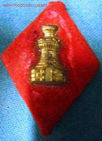 Militaria: Rombo de tela de ingenieros - Foto 1