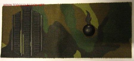 Militaria: Parche de pecho. - Foto 1