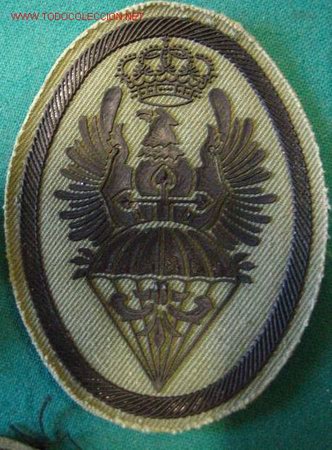 Militaria: Parche de pecho. - Foto 1