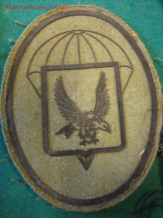 Militaria: Parche de pecho. - Foto 1