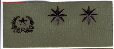 Military Antiques: PARCHE EMBLEMA TENIENTE CORONEL ESTADO MAYOR PECHO VERDE