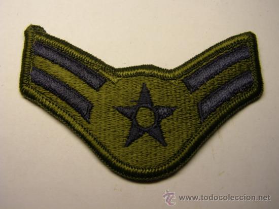 Militaria: Parche bordado USA, N&ordm; 3.