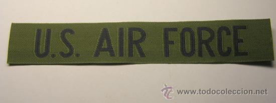 Militaria: Parche bordado USA, N&ordm; 4. US AIR FORCE.