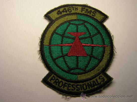 Militaria: Parche bordado USA, N&ordm; 5. .