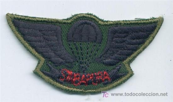 Militaria: Singapur. Insignia paracaidista. Basic