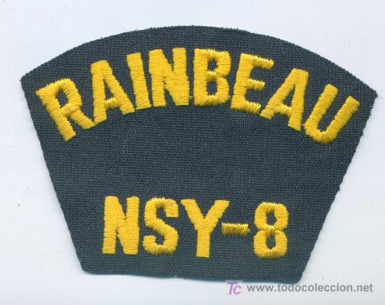 Militaria: US Navy. Insignia de gorra. RAINBEAU NSY-8