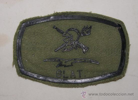 Militaria: Parche del Ej&eacute;rcito Espa&ntilde;ol. GLAT.