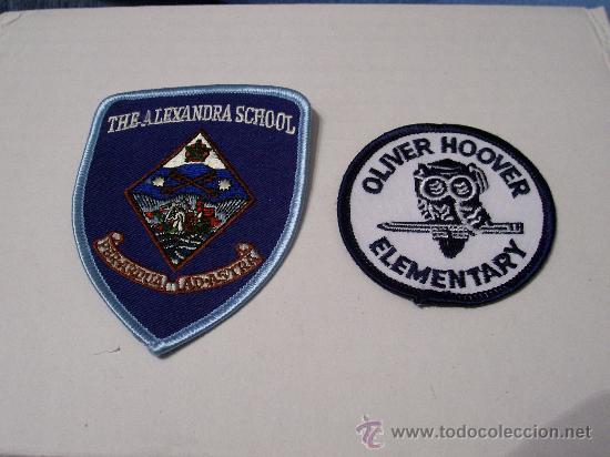 Militaria: LOE DE 2 PARCHES