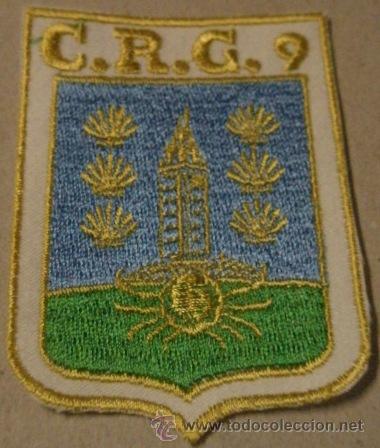 Militaria: Parche de polic&iacute;a CRG 9 - Foto 1