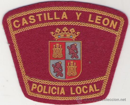 Militaria: PARCHE DE TELA DE LA POLICIA LOCAL DE CASTILLA Y LEON