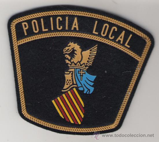 Militaria: PARCHE DE TELA DE LA POLICIA LOCAL