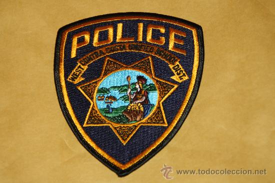 Militaria: PARCHE DE POLICIA AMERICANO