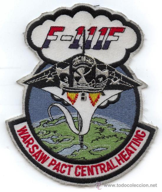 Militaria: Parche &rdquo;US Air Force&rdquo; &rdquo;General Dynamics F-111F&rdquo;