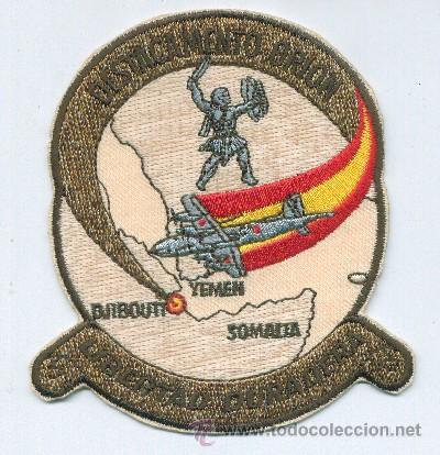 Militaria: ESPA&Ntilde;A. Insignia de tela. Destacamento Orion. Libertad Duradera