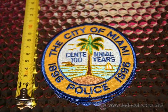 Militaria: POLICIA DE MIAMI