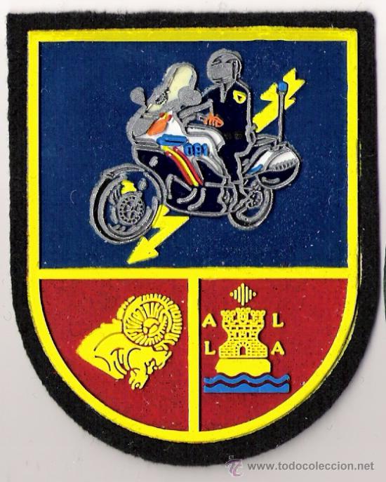 Militaria: PARCHE EMBLEMA POLICIA NACIONAL LEVANTE