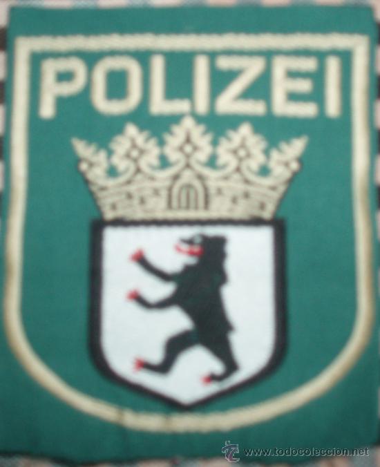 Militaria: emblema policia suiza a&ntilde;o del 50 al 60