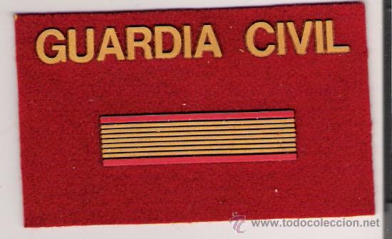Militaria: PARCHE EMBLEMA CABO 1&ordm; GUARDIA CIVIL