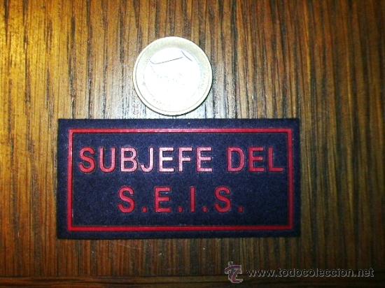 Militaria: parche/galleta bombero - Foto 1