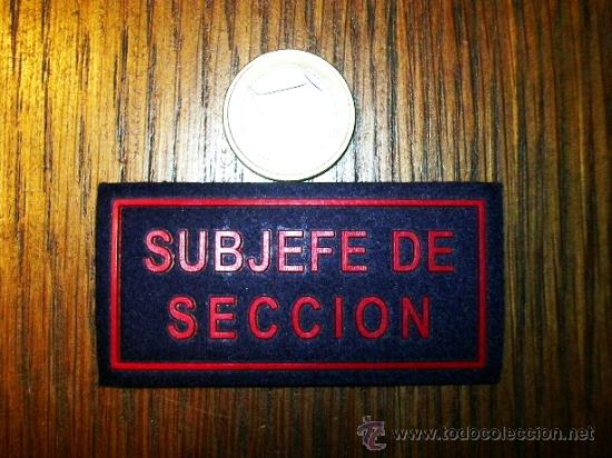 Militaria: parche/galleta bombero - Foto 1