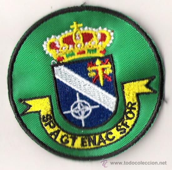 Militaria: PARCHE EMBLEMA SPAGT ENAC SFOR