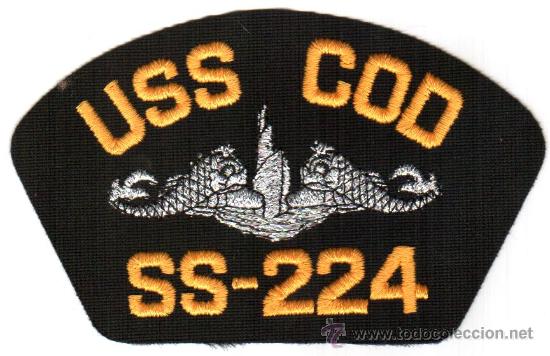 Militaria: PARCHE GORRA U.S. NAVY