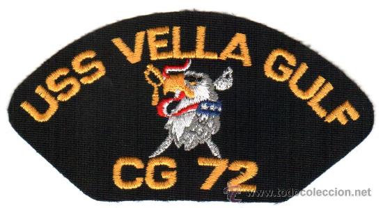 Militaria: PARCHE GORRA U.S. NAVY