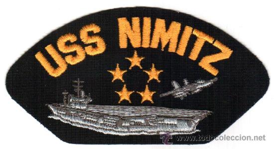 Militaria: PARCHE GORRA U.S. NAVY