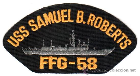 Militaria: PARCHE GORRA U.S. NAVY