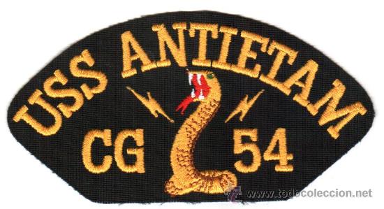 Militaria: PARCHE GORRA U.S. NAVY - Foto 1