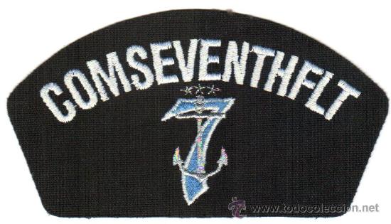 Militaria: PARCHE GORRA U.S. NAVY - Foto 1