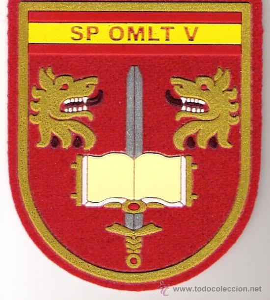 Militaria: PARCHE EMBLEMA SP OMLT V