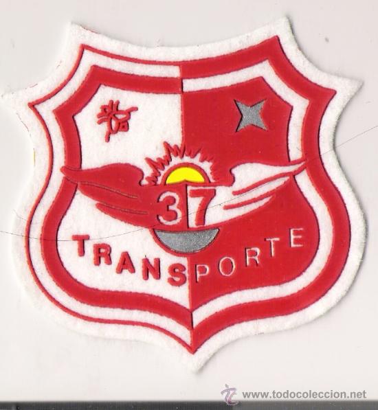 Militaria: PARCHE EMBLEMA ALA 37 TRANSPORTE