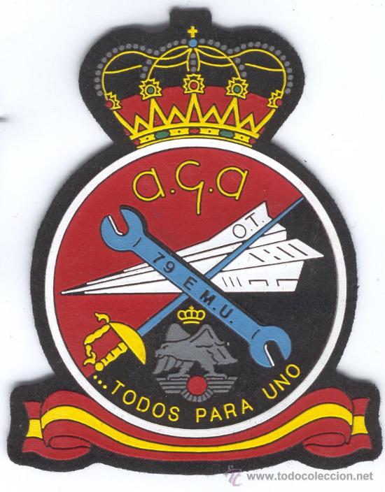 Militaria: PARCHE EMBLEMA ACADEMIA GENERAL DEL AIRE