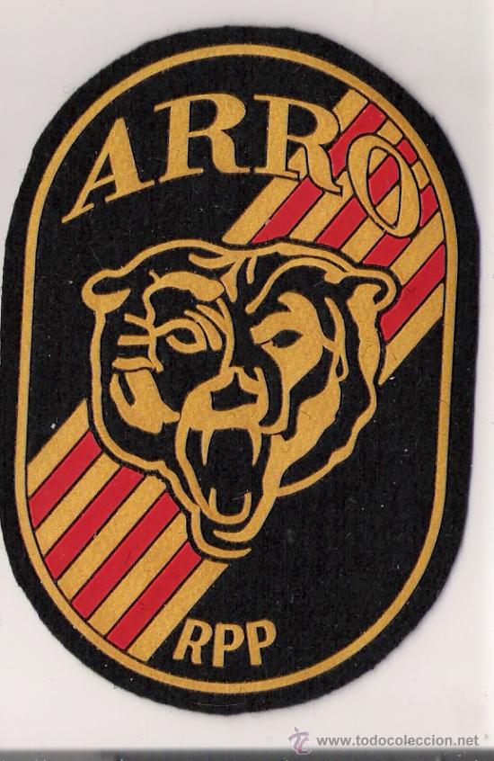 Military Antiques: PARCHE EMBLEMA ARRO RPP- MOSSOS D'ESQUADRA