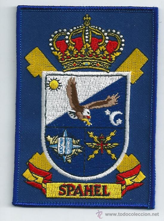 Militaria: Espa&ntilde;a.  Insignia de tela.  FAMET.  Helic&oacute;pteros.    SPAHEL.