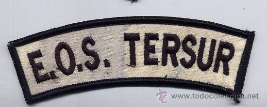 Militaria: PARCHE DE LA MISION SOMALIA 2011 TERSUR