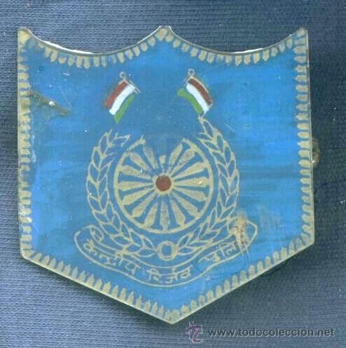 Militaria: India. Insignia de brazo del Ej&eacute;rcito Indio. - Foto 1